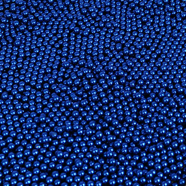 Pérolas Metalizadas Azul 7mm - 65g